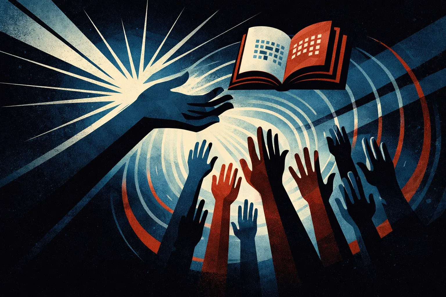 Illustration for: Democratizing publishing