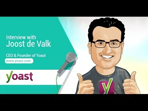 Joost de Valk founder and CEO of Yoast SEO Plugin for WordPress - Search Talk Live