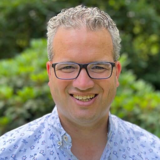 A headshot of Joost de Valk, author.